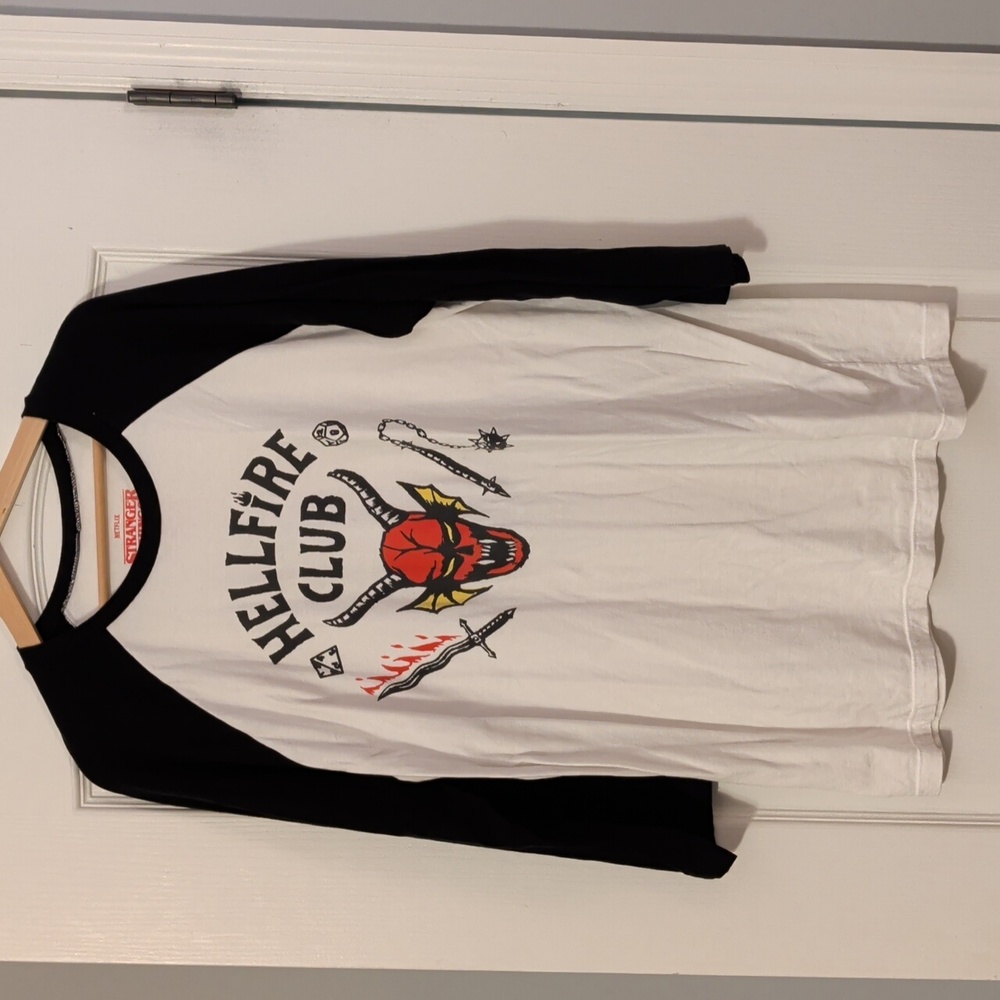 Netflix Stranger Things Red and Black Tee